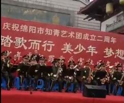 绵阳市知青艺术团成立二周年